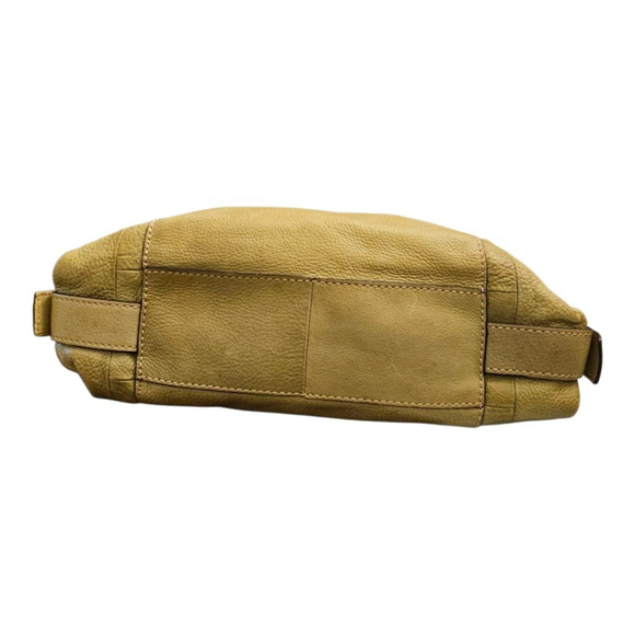 Fossil Olive Green Leather Shoulder Bag Medium - Picture 10 of 16